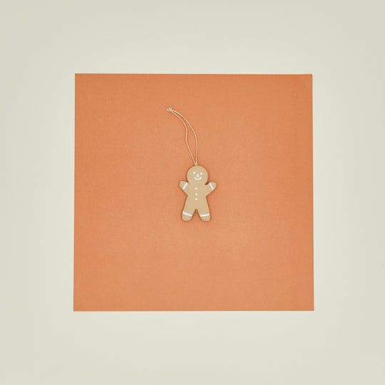 Gingerbread Paper Mache Ornament