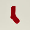 Mohair Socks - Red