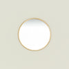 Round Brass Mirror