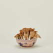 Ginori bowl in cipria with mushrooms
