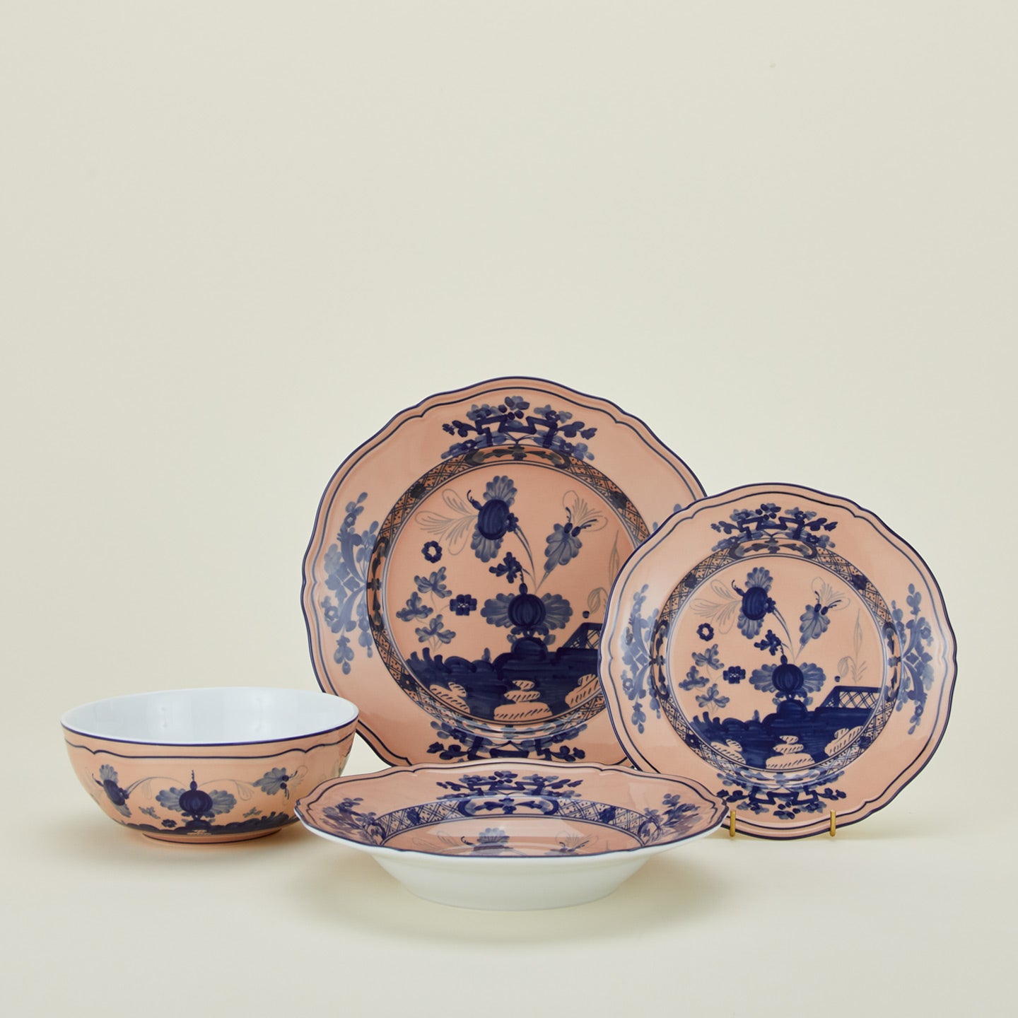 Richard Ginori Oriente Italianoチプリア 27cm Oriente Italiano Dessert Plate - Cipria – Hawkins New York