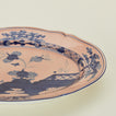 Ginori oval platter in cipria detail