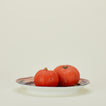 Ginori oval platter in cipria with pumpkins