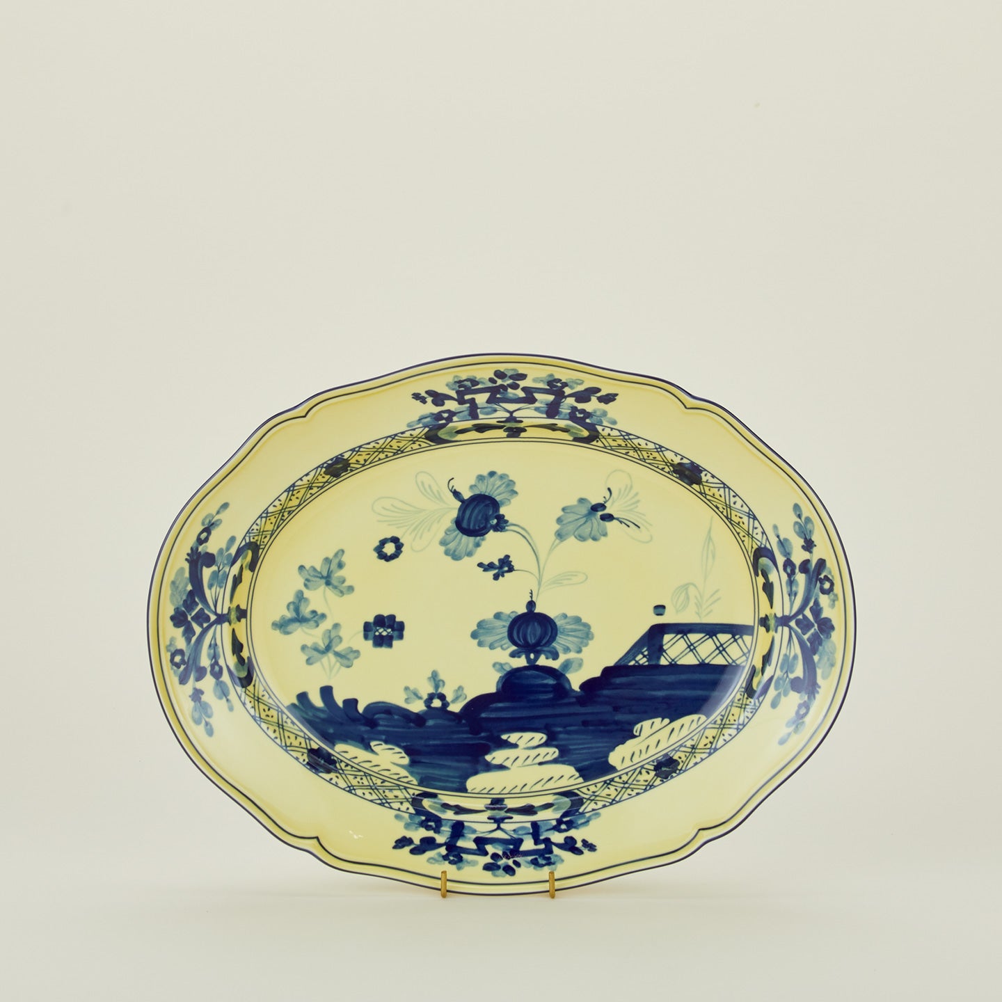 Oriente Italiano Oval Platter, 15