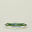 Ginori oval platter in malachite