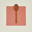 Teak serving spoon
