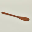 Detailed view of Teak stirring spatula