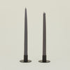 Essential Metal Candle Holders, Set of 2 - Black