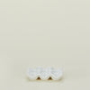 Ceramic Half Dozen Egg Holder - White