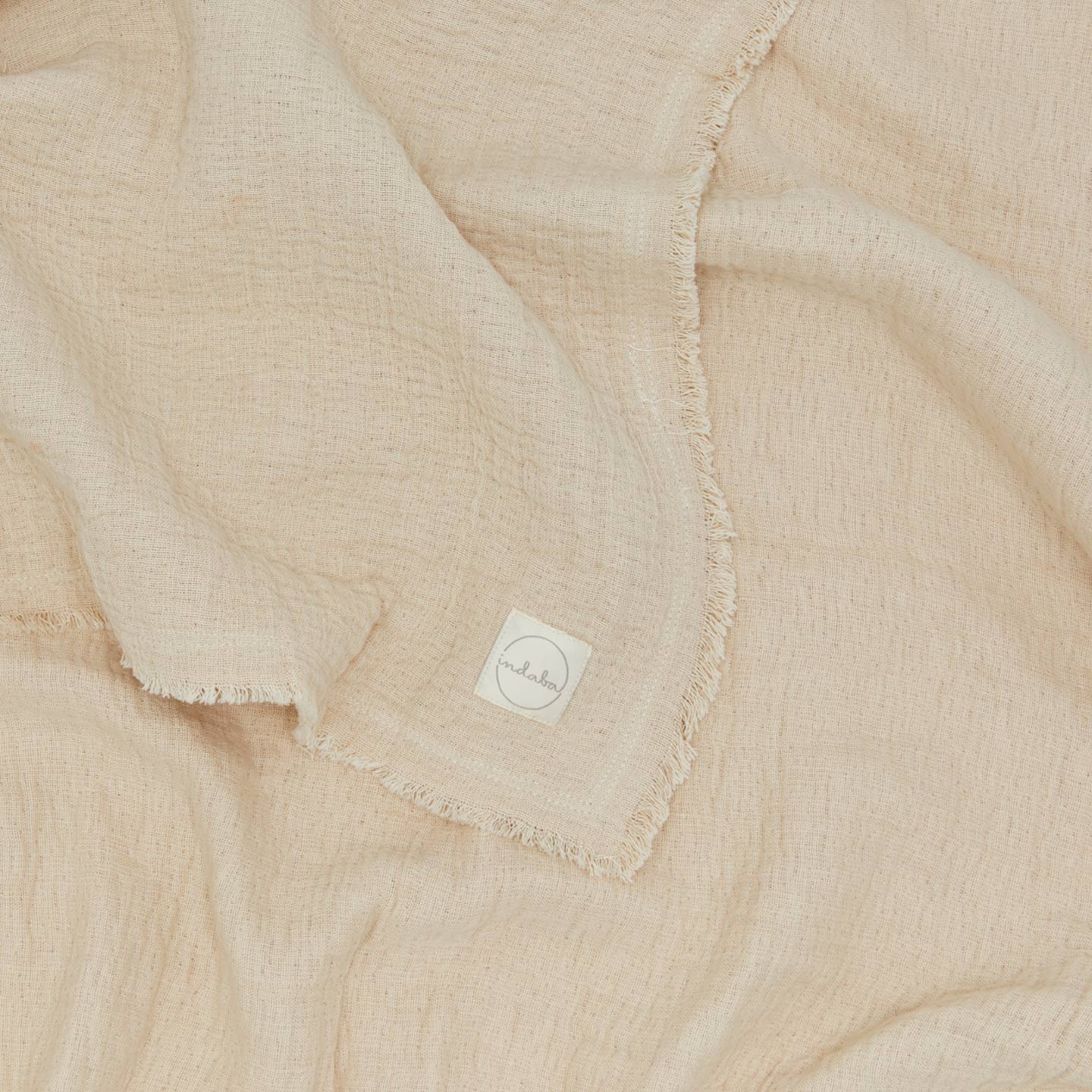 Close up view of malabar throw