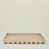 Rectangular Scallop Edge Tray