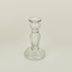 Small blown candlestick holder