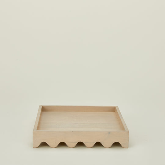 SquareScallop Edge Tray