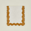Folded Velvet Scallop Table Runner