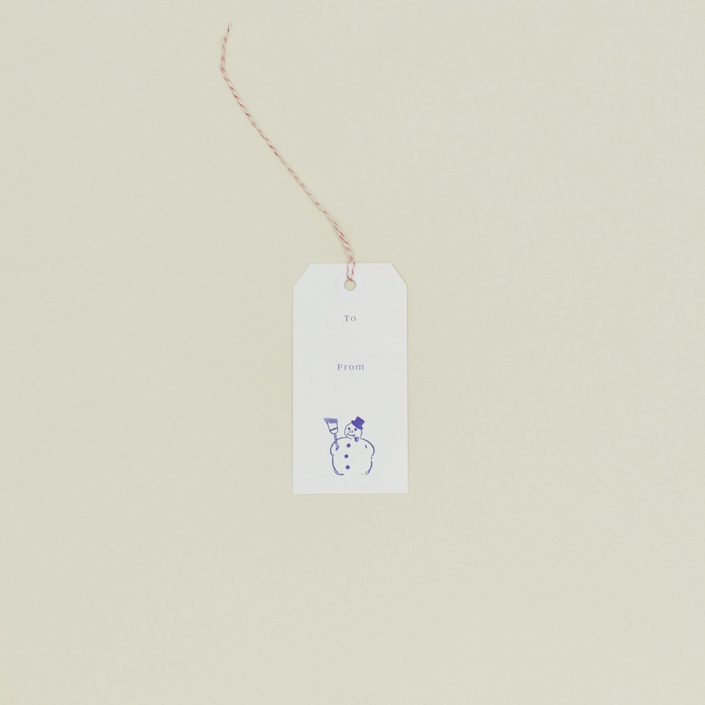 Snowman Gift Tag