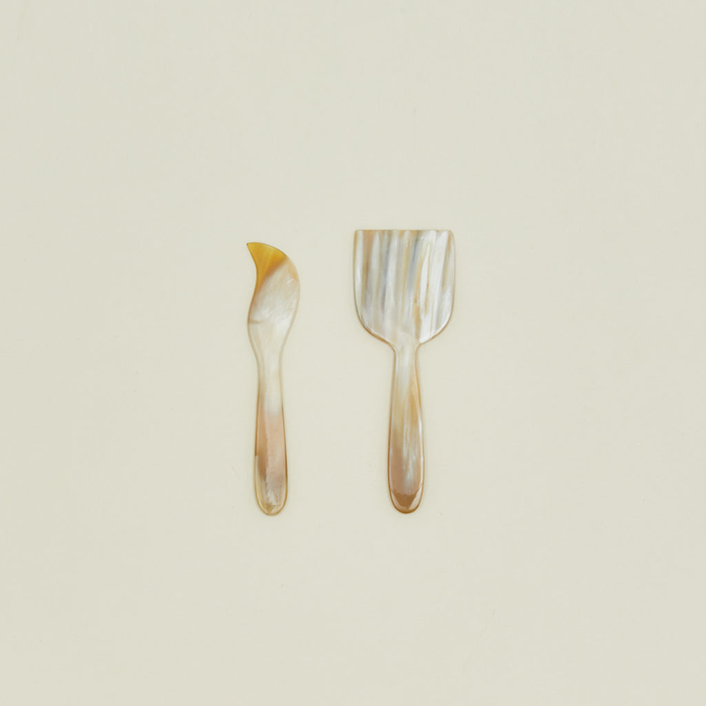Horn Cheese Knife Set
