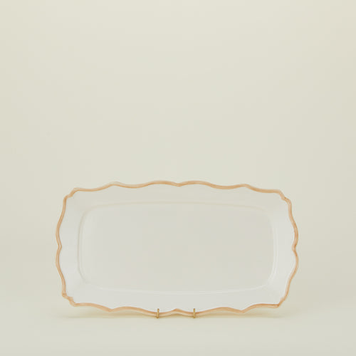 Ogee edge rectangular tray