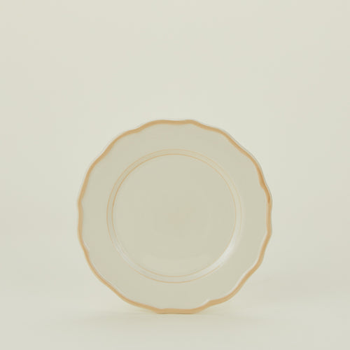 Standing ogee edge salad plate