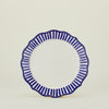 Striped Edge Round Platter