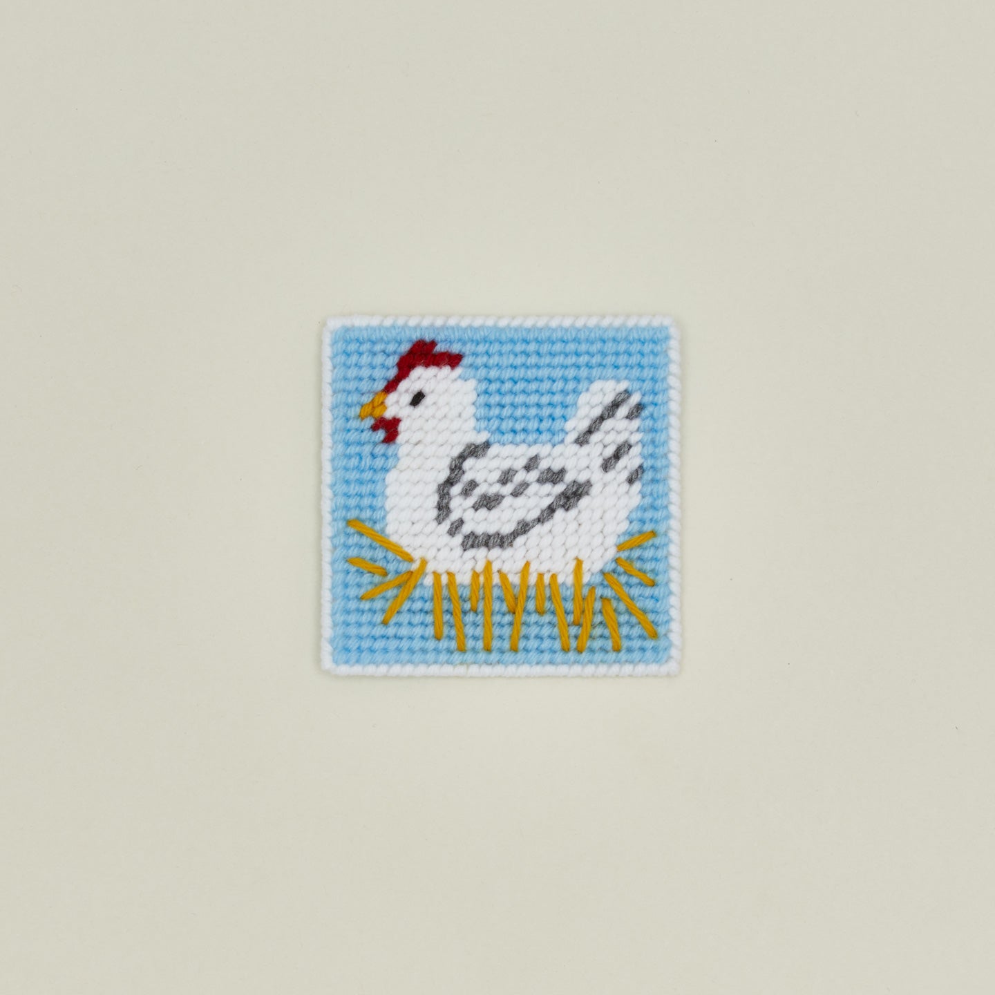 Chicken needlepoint