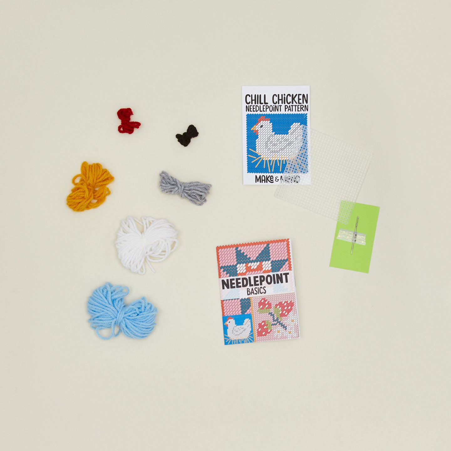 Chill Chicken Needlepoint Kit