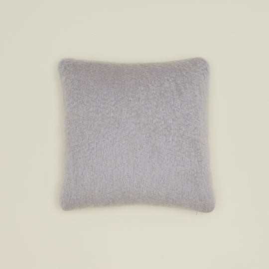 Mohair Pillow - Light Grey