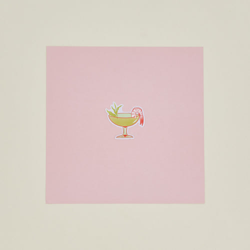 Shrimp Cocktail Vinyl Sticker