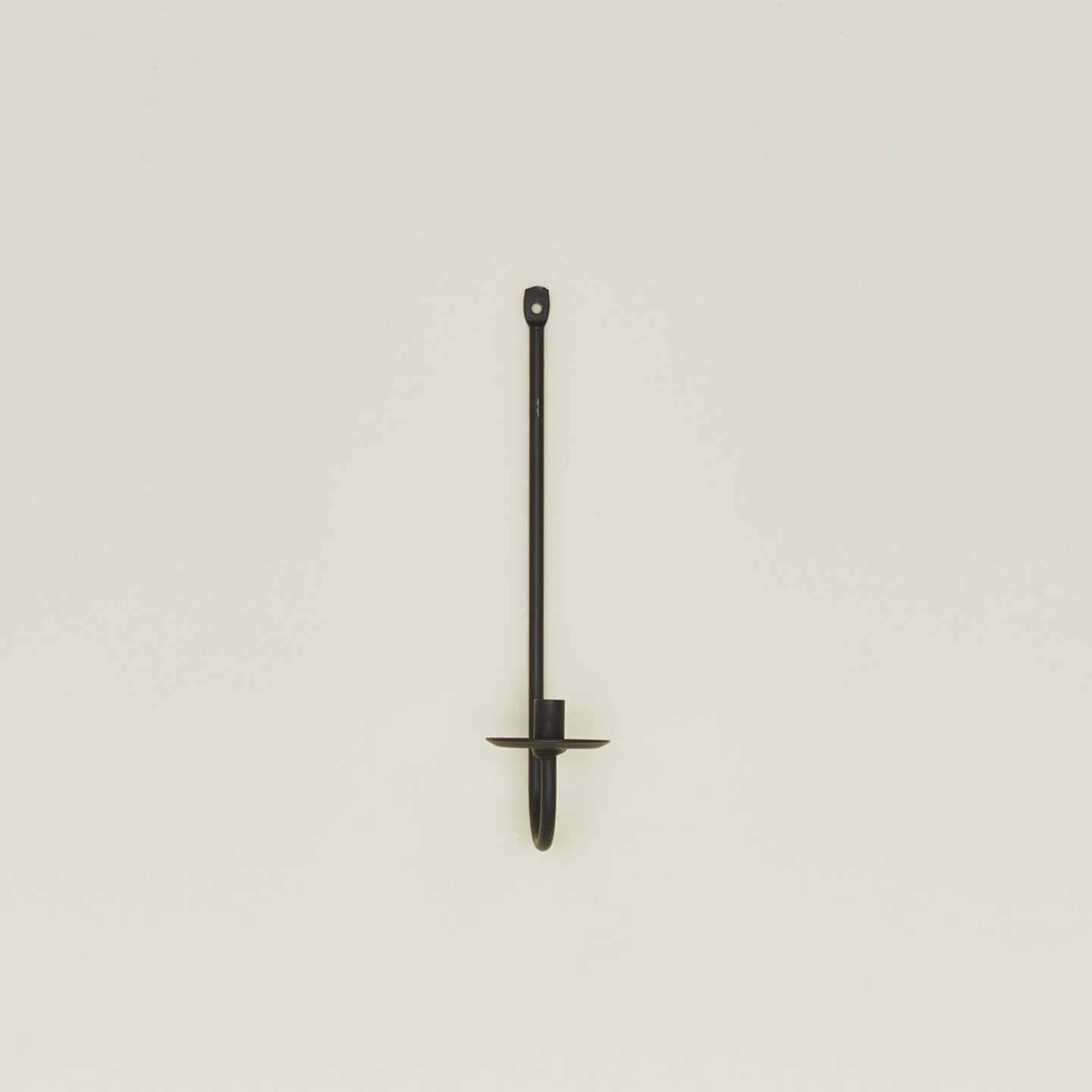 Single Iron Candle Sconce