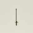 Single Iron Candle Sconce