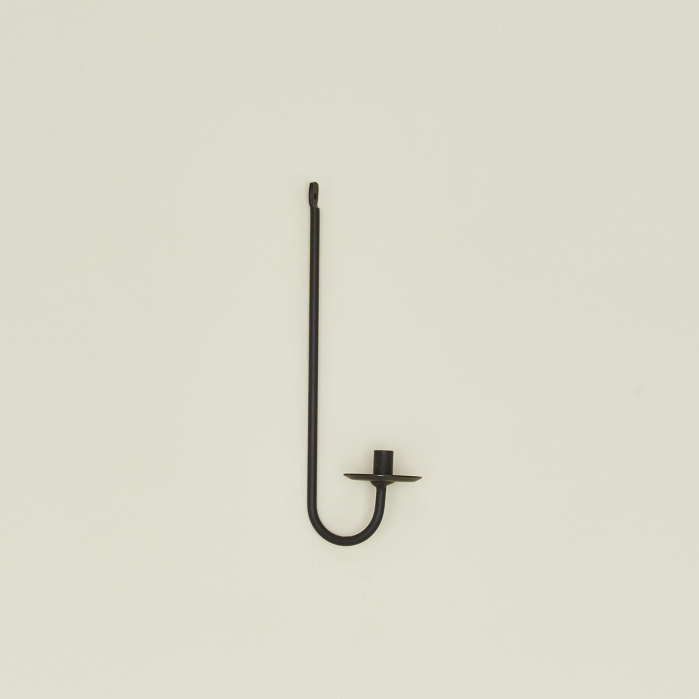 Single Iron Candle Sconce