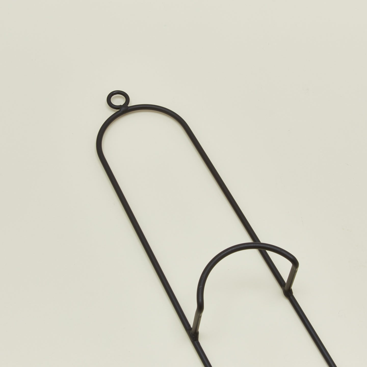 Close up view of Wall Mounted Double Plate Holder  