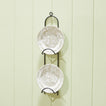 Wall Mounted Double Plate Holder with splatter ware plates. 