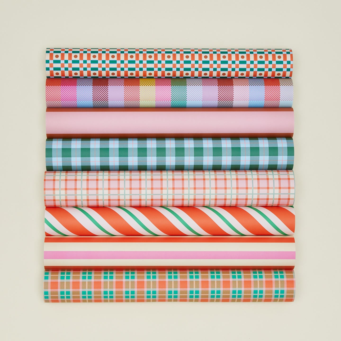 Muchachi wrapping paper family