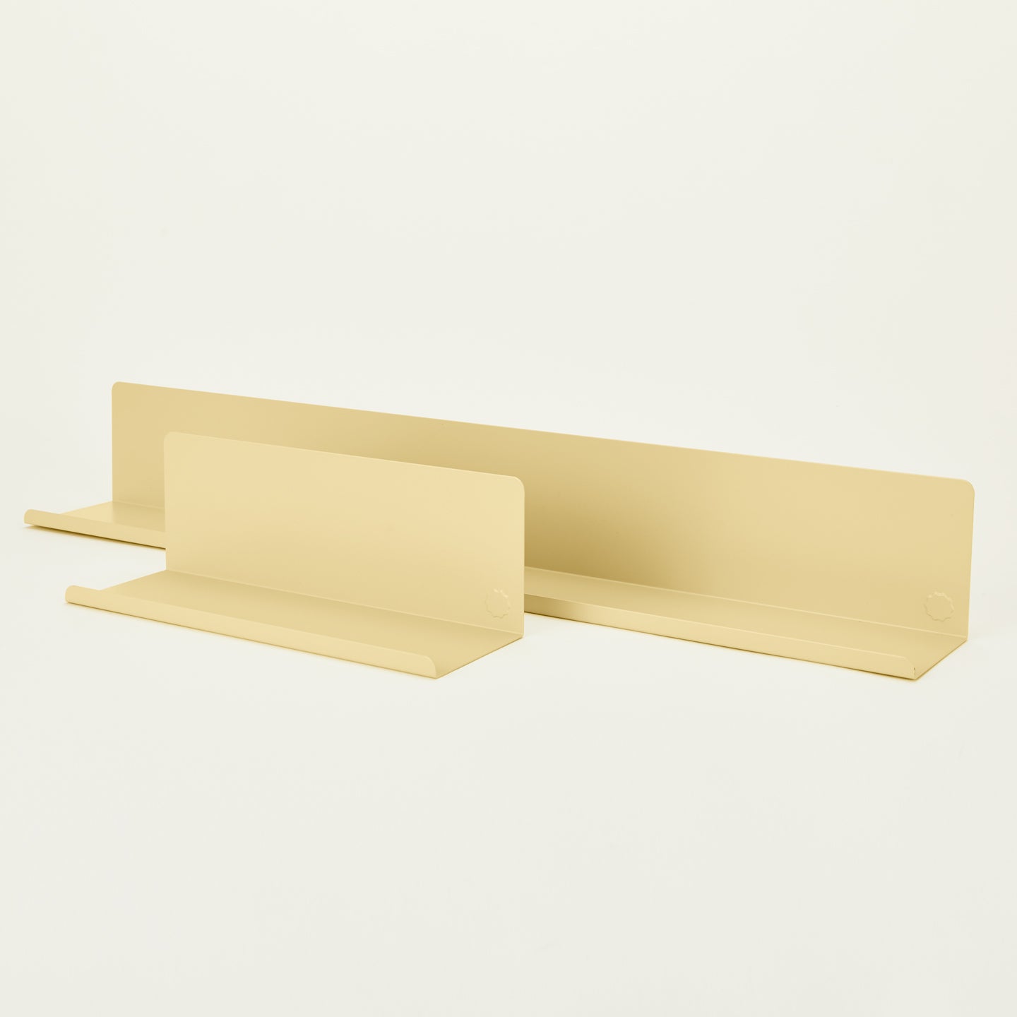 Ledge shelves in butter