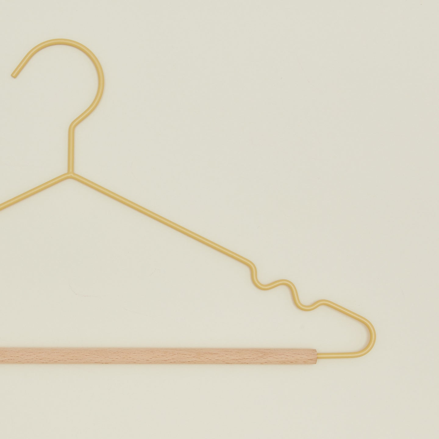 Close up view of Top hanger in butter