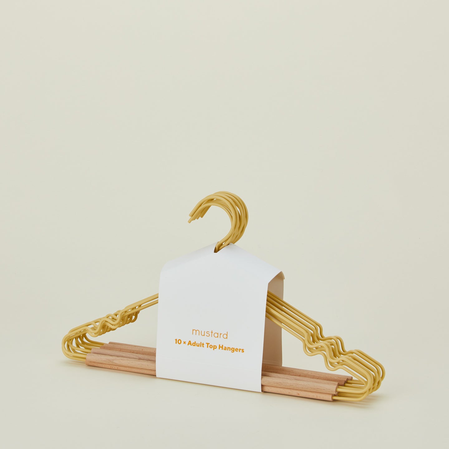 Top hangers in butter