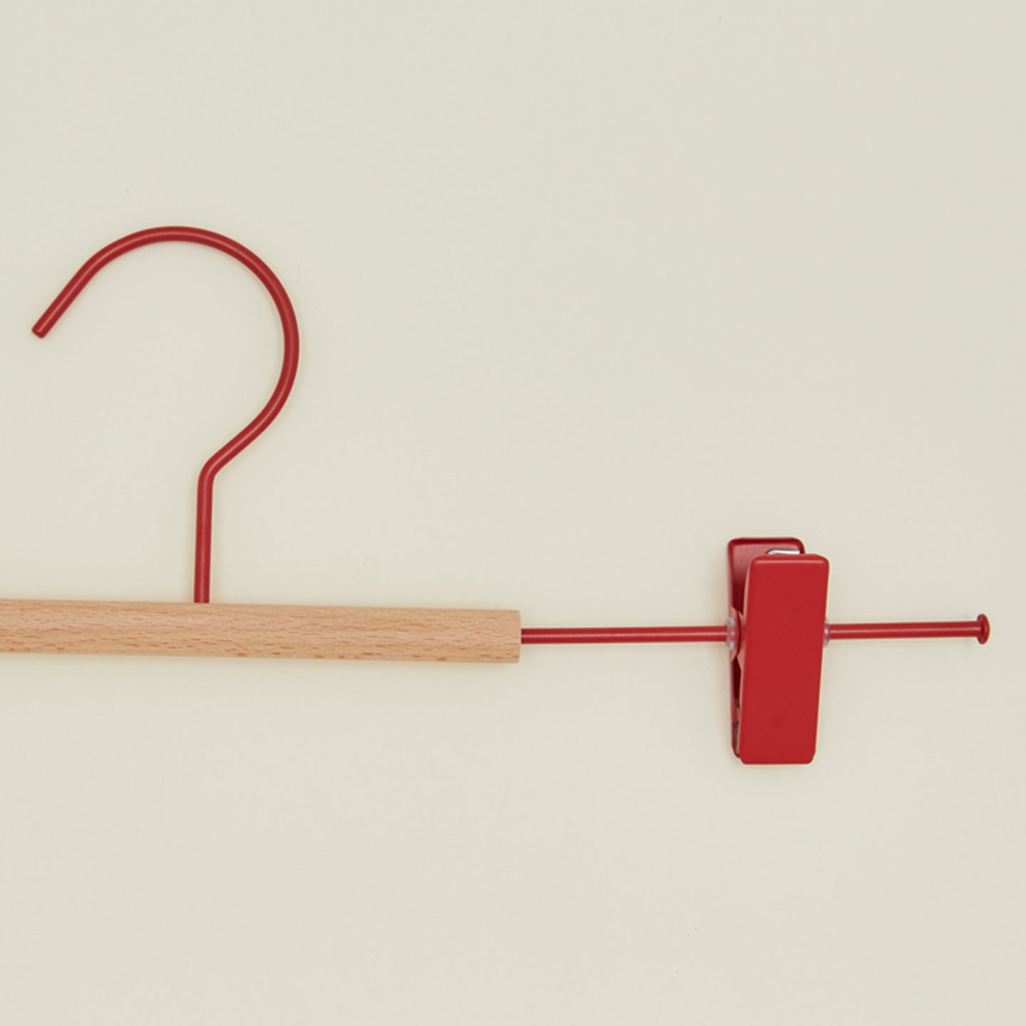 Close up view of Clip hanger in poppy