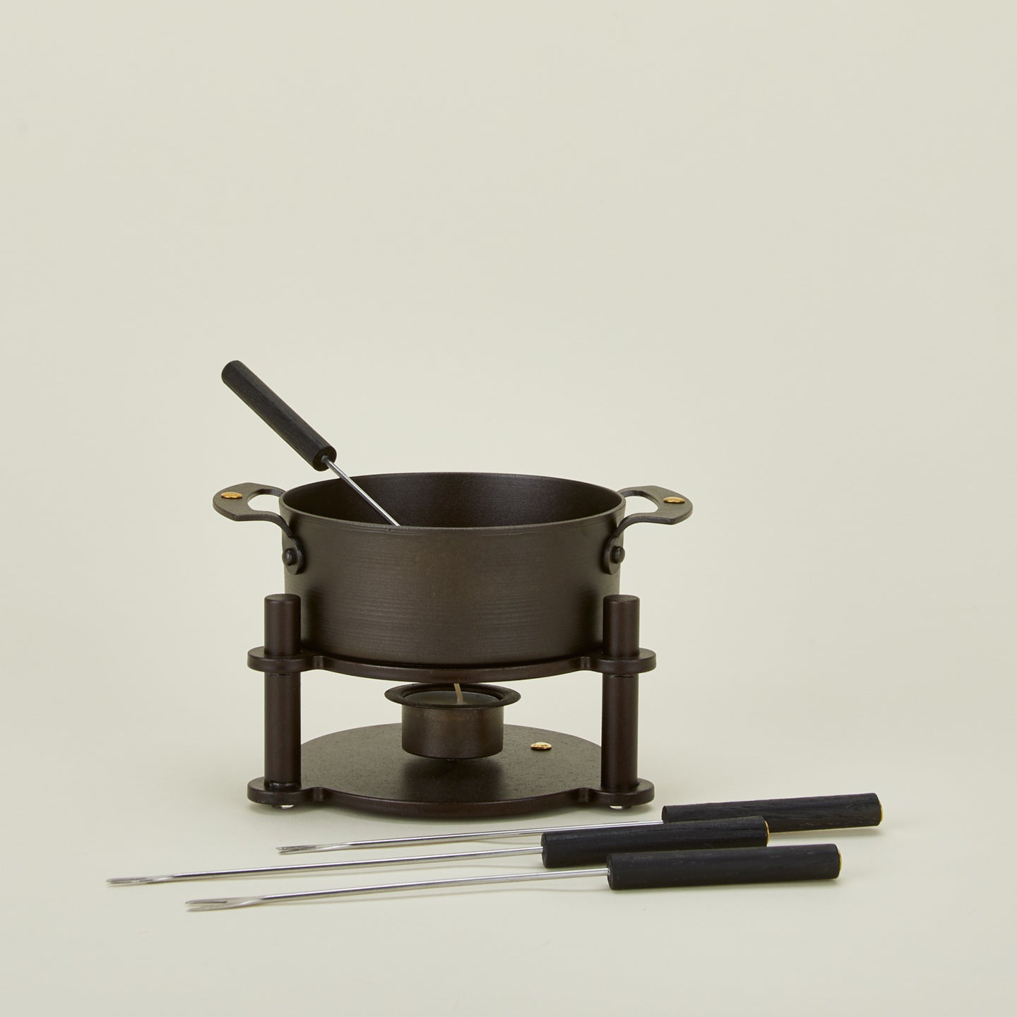 Netherton Foundry Spun Iron Fondue Pot