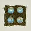 Oberfrankische iridescent glass ornament