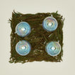 Oberfrankische iridescent glass ornament