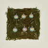 XS Glass Ornament Set - Iridescent