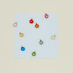 Multicolor Mini Glass Ornament, Set of 9