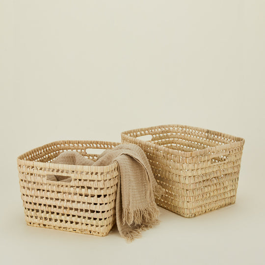 Open Weave Basket