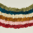 Paper garland in various colors