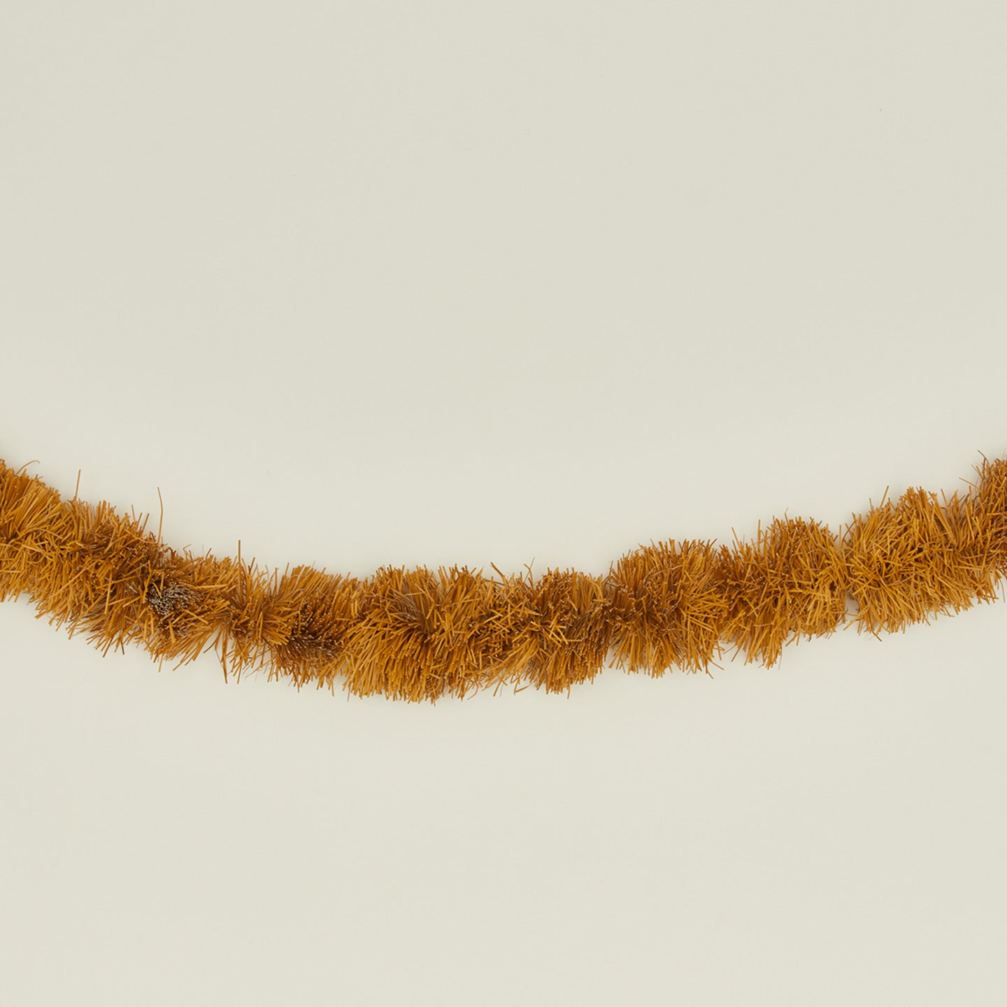 Paper garland in mustard
