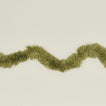 Paper garland in olive
