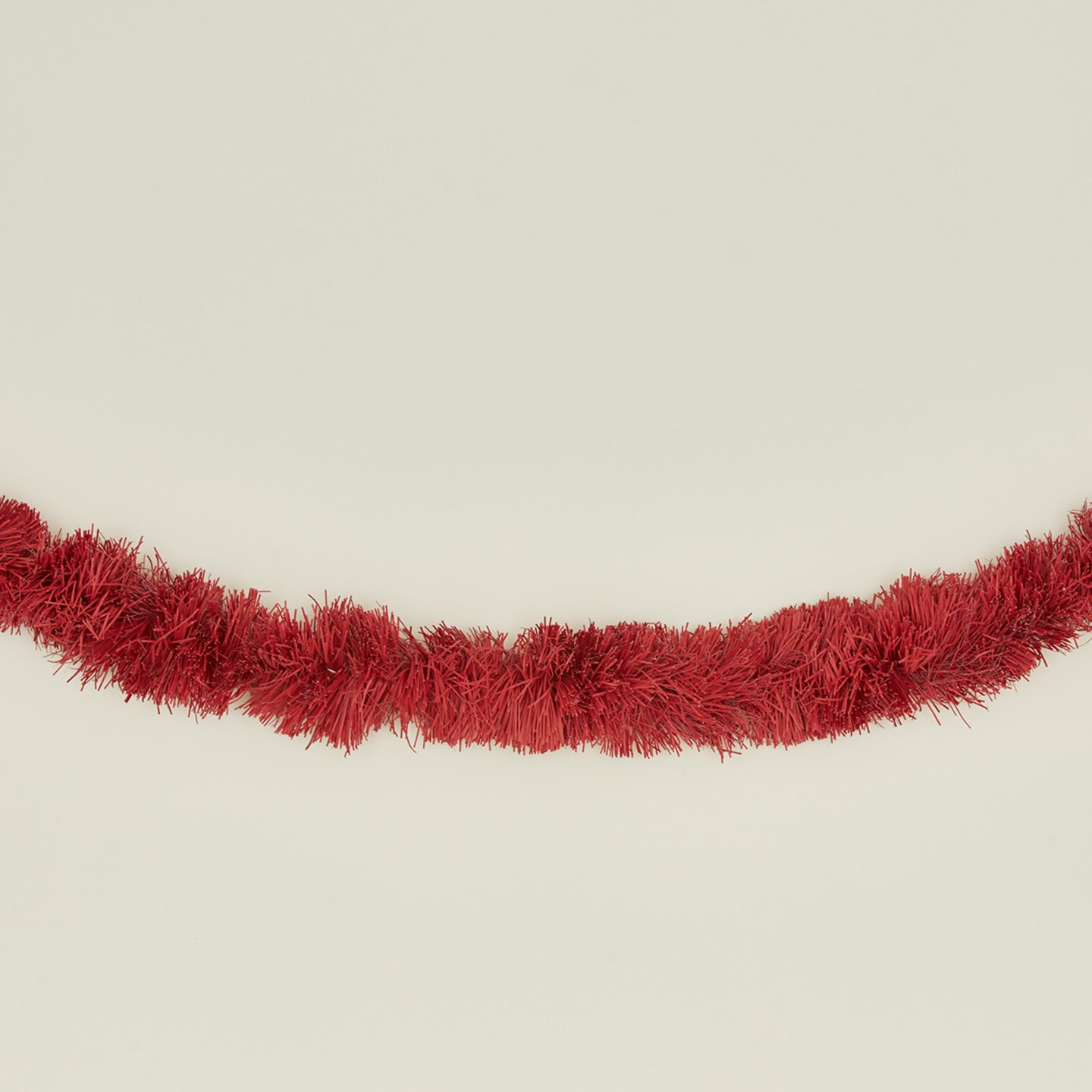 Paper garland in red
