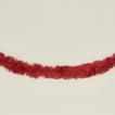 Paper garland in red