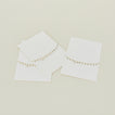 Foil pressed placecards lights