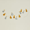 Parcel metallic tassel garland